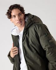 KHAKI MEN'S WINTER COAT