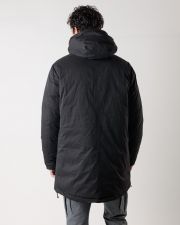 BLACK MEN'S LONG COAT