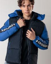 BLUE MEN'S WINTER COAT