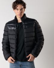 BLACK MEN'S WINTER COAT