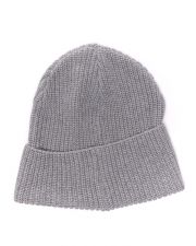 GREY MEN'S KNITTED HAT