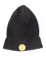 KHAKI MEN'S KNITTED HAT