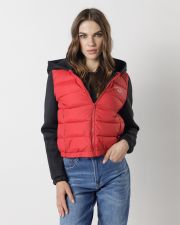 RED WOMEN'S TRANSITIONAL JACKET