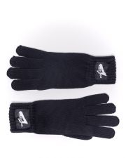 BLACK MEN'S KNITTED GLOVES