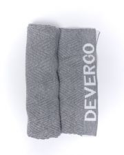 GREY WOMEN'S KNITTED SCARF