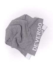 GREY WOMEN'S KNITTED SCARF