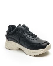 BLACK WOMEN'S SNEAKER - SALLY