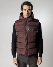 BROWN MEN'S VEST