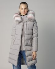 GREY WOMEN'S WINTER COAT