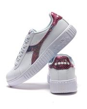 PINK DIADORA WOMEN'S SNEAKERS - STEP P BRIGHT REPTIL