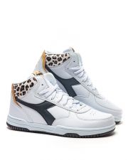 DIADORA WOMEN'S SNEAKERS - RAPTOR MID LEOPARD