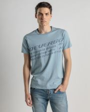 BLUE MEN'S T-SHIRT