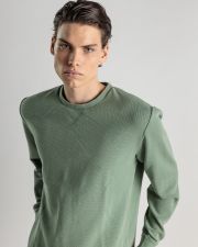 KHAKI MEN'S LONGSLEEVE T-SHIRT