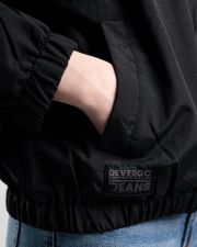 BLACK WOMEN'S TRANSITIONAL JACKET