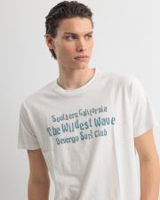 WHITE MEN'S T-SHIRT