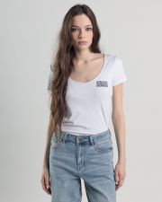 WHITE WOMEN'S T-SHIRT