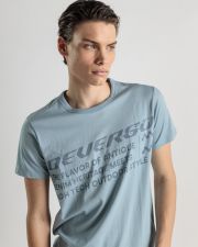 BLUE MEN'S T-SHIRT