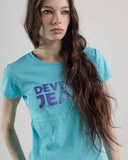 BLUE WOMEN'S T-SHIRT