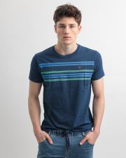BLUE MEN'S T-SHIRT
