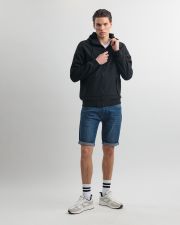 BLACK MEN'S TRANSITIONAL JACKET