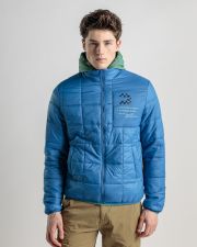 BLUE MEN'S TRANSITIONAL JACKET