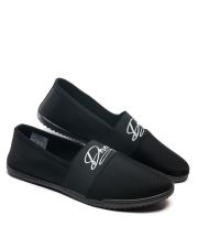 BLACK WOMEN'S SLIP-ON SHOES - MALIBU SIGNATURE