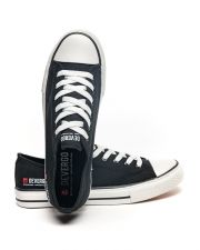 BLACK MEN'S SNEAKERS - BOLT