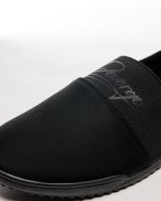 BLACK WOMEN'S SLIP-ON SHOES - MALIBU SIGNATURE