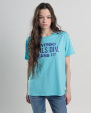 BLUE WOMEN'S T-SHIRT