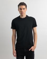 BLACK MEN'S T-SHIRT