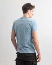 BLUE MEN'S T-SHIRT