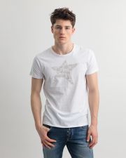 WHITE MEN'S T-SHIRT