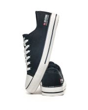 BLACK MEN'S SNEAKERS - BOLT