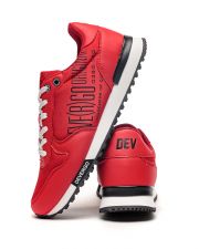 RED MEN'S SNEAKER - TYRON