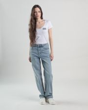 WHITE WOMEN'S T-SHIRT