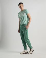 GREEN MEN'S SWEATPANTS
