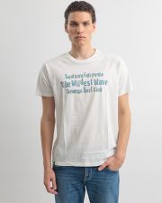 WHITE MEN'S T-SHIRT