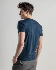 BLUE MEN'S T-SHIRT
