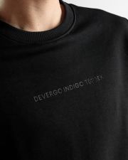 BLACK MEN'S PULLOVER