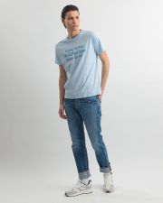 BLUE MEN'S T-SHIRT