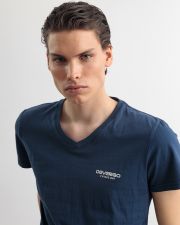 BLUE MEN'S T-SHIRT