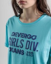 BLUE WOMEN'S T-SHIRT