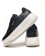 BLACK WOMEN'S SNEAKER - CHARLOTTE NEW