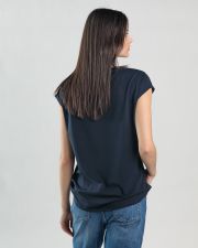 BLUE WOMEN'S TOP