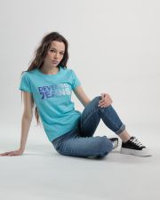 BLUE WOMEN'S T-SHIRT