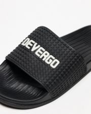 BLACK MEN'S SLIDES - DREW