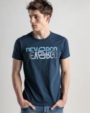 BLUE MEN'S T-SHIRT