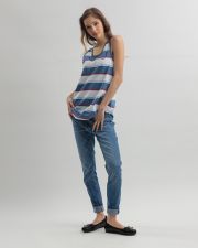 BLUE WOMEN'S TOP