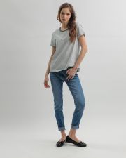 WHITE WOMEN'S T-SHIRT