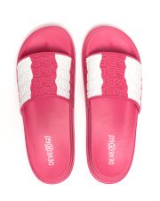 PINK WOMEN'S SLIDES - WAVY